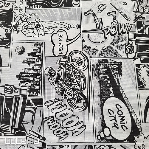 Tela decorativa KOMIKS ESPACIO