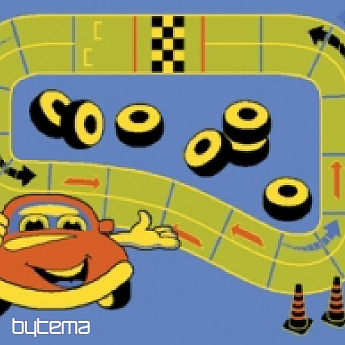 Alfombra pieza infantil AUTODRÁHA