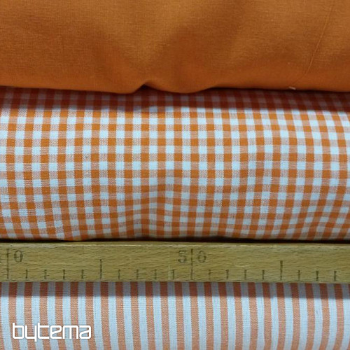 Tela decorativa naranja uni cezalier 62