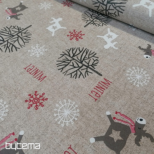 Tela decorativa navideña FROZEN