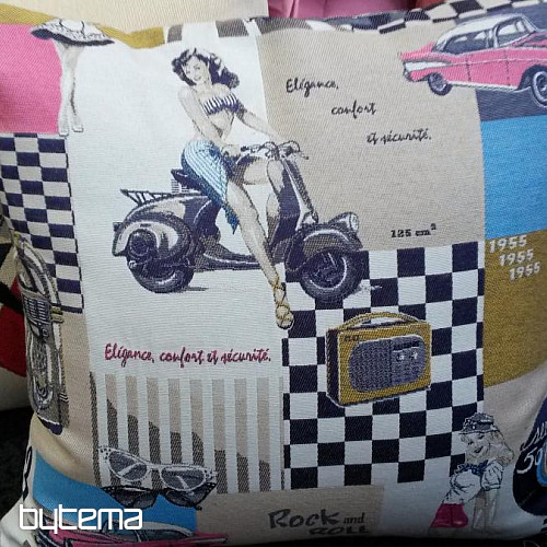 Almohada decorativa SKUTRY diseño RETRO