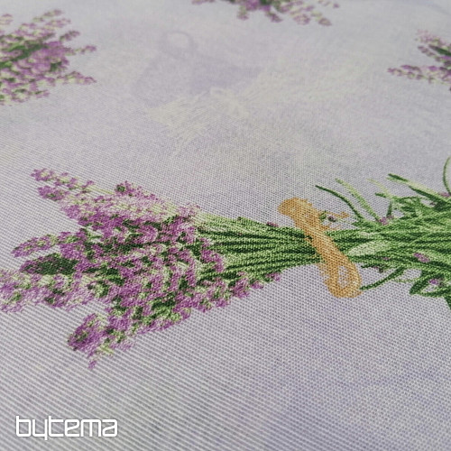 Tela decorativa ramo LAVANDA LILA
