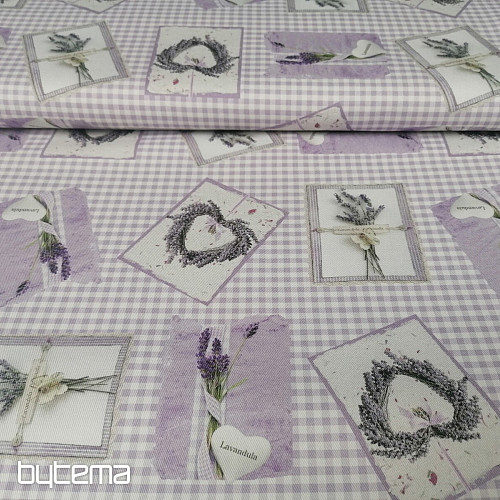 Tela decorativa LAVANDA CHAMP C