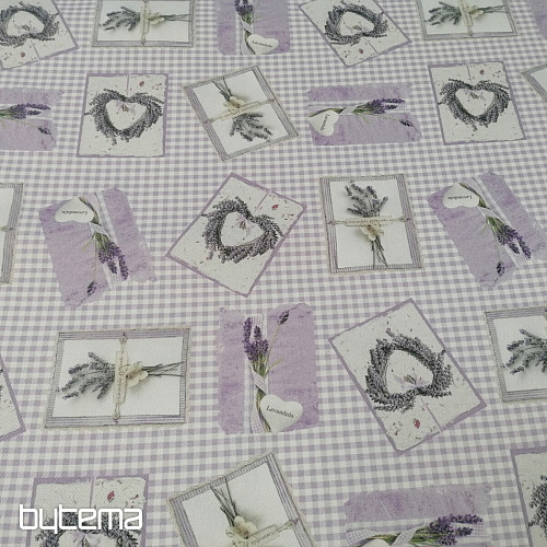 Tela decorativa LAVANDA CHAMP C