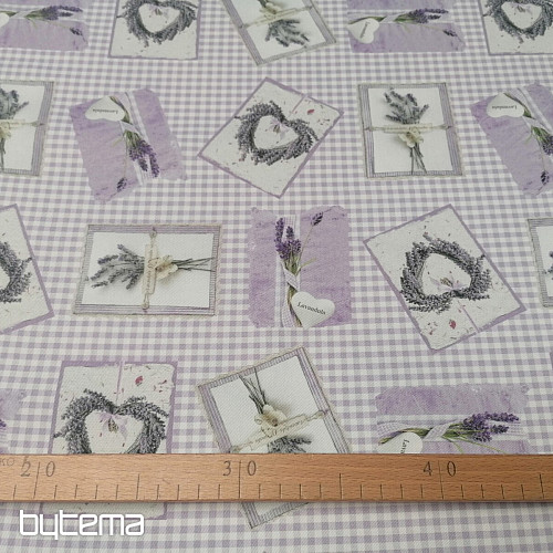 Tela decorativa LAVANDA CHAMP C