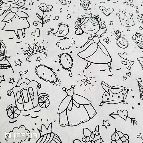 Tela para pintar PRINCESA