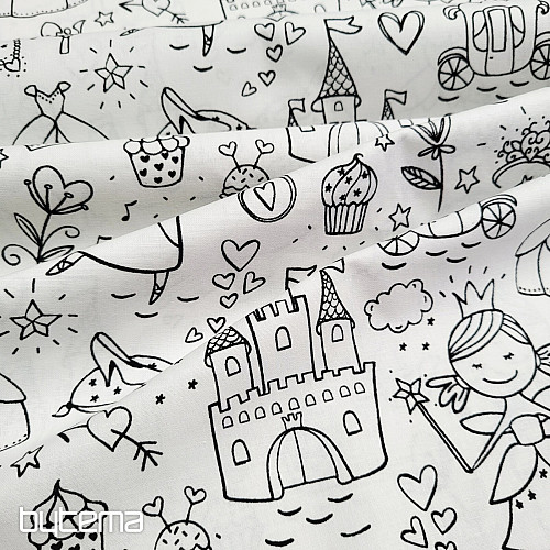 Tela para pintar PRINCESA
