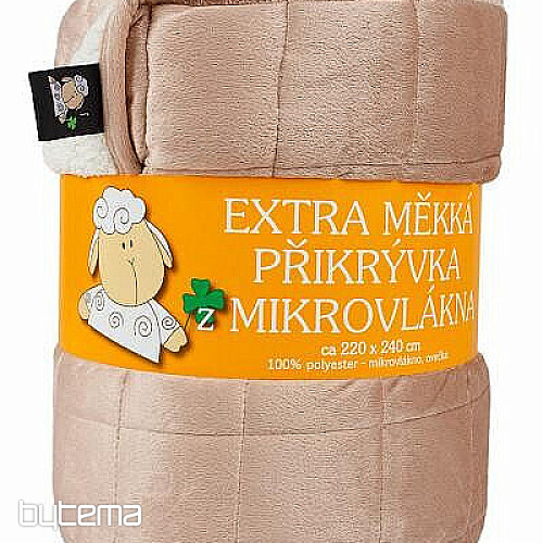 Manta microfibra EXTRA SUAVE costura OVEJA HALLOWN