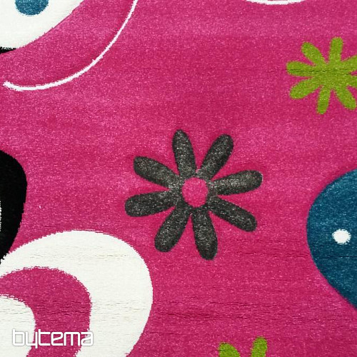 Alfombra infantil MARIPOSAS ROSAS