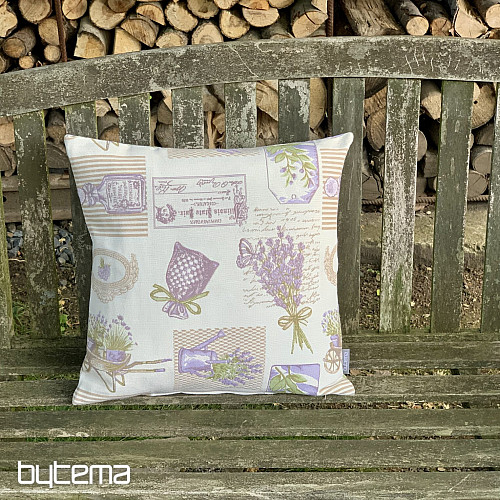 Funda de cojín tapiz decorativo LAVANDA