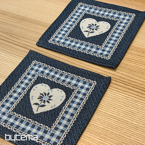 Manteles individuales COUNTRY ROOM azul