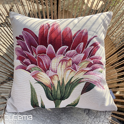 Funda de cojín tapiz FLORES 3