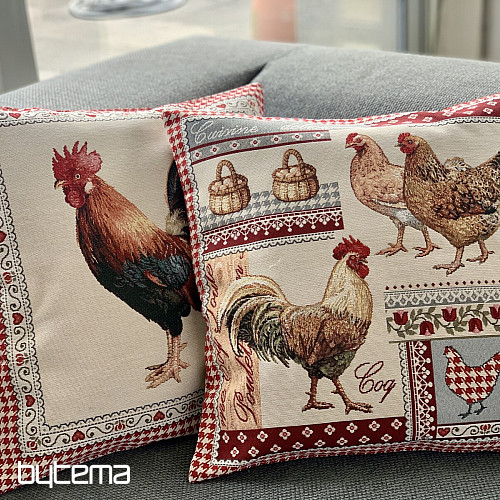 Funda de cojín tapiz GALLO 1