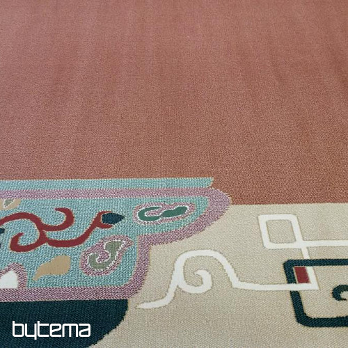 Alfombra pieza 300x400 cm MAHAL II terracota - ¡Última pieza!