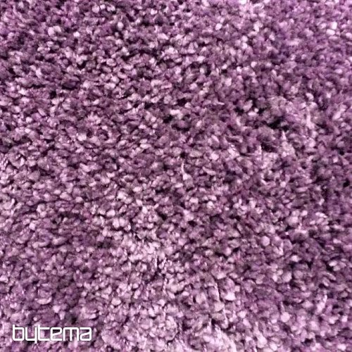 Alfombra SHAGGY de pelo largo violeta