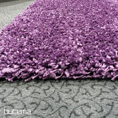 Alfombra SHAGGY de pelo largo violeta