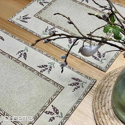 servicio de mesa LAVANDA DE FRANCIA