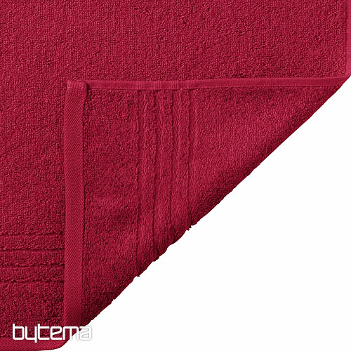 Toalla de lujo y toalla de baño MADISON 279 rojo