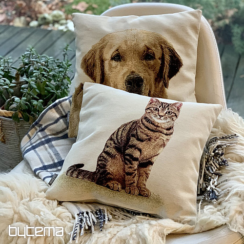 Funda de almohada tapiz CAT MOUREK
