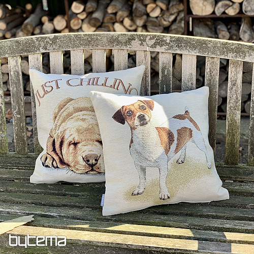 Funda de almohada tapiz DOG NUT