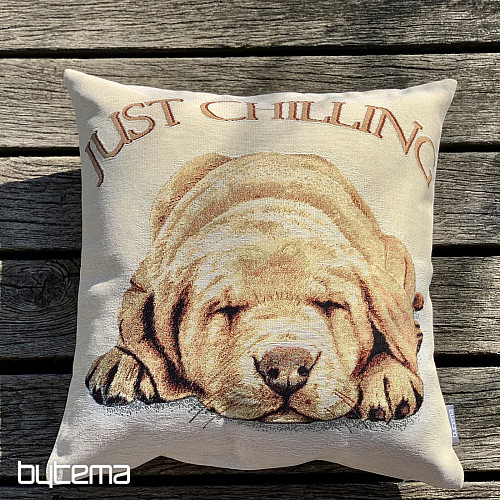 Funda de cojín tapiz PES JUST CHILLING