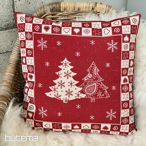 Revestimiento decorativo navideño CHRISTMAS TREE II ROJO