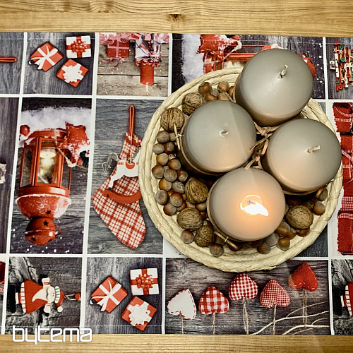 Manteles y pañuelos navideños V149