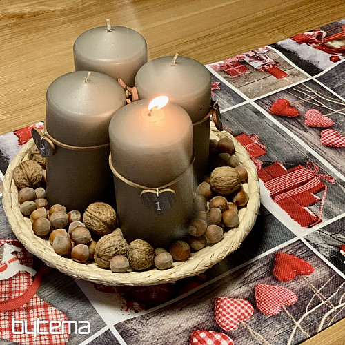 Manteles y pañuelos navideños V149