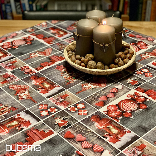 Manteles y pañuelos navideños V149