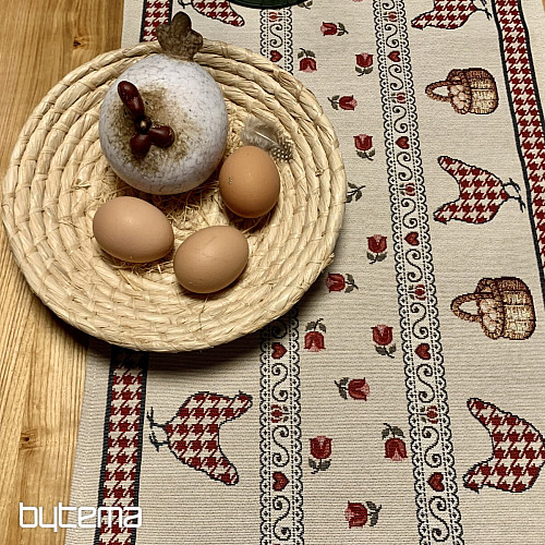 Mantel y pañuelo tapiz FARMA