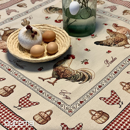 Mantel y pañuelo tapiz FARMA