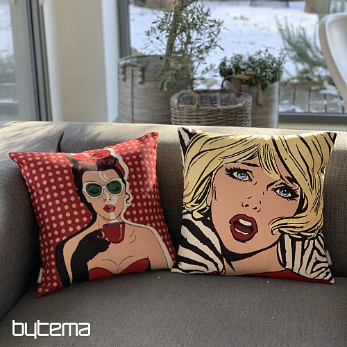 Funda de cojín COMICS MUJER I tapiz