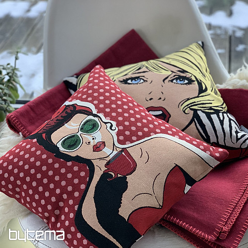 Funda de almohada tapiz COMICS WOMAN II