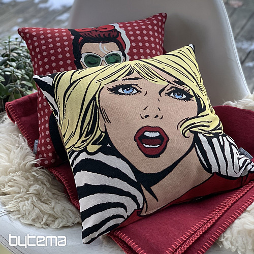 Funda de almohada tapiz COMICS WOMAN II