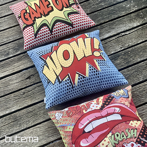 Funda de Cojín Tapiz COMICS GAME ON!