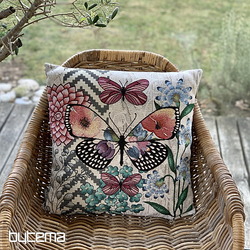 Funda de cojín tapiz FEEL MARIPOSA 1