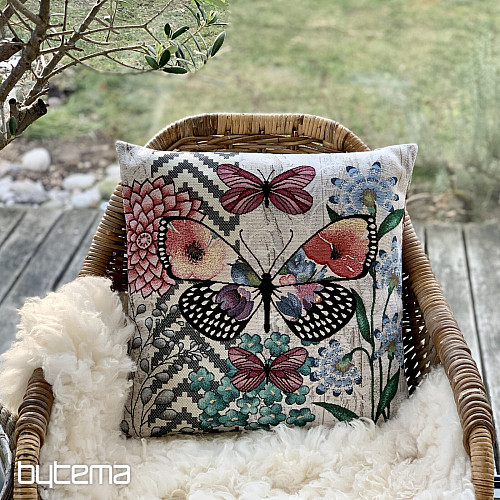 Funda de cojín tapiz FEEL MARIPOSA 1