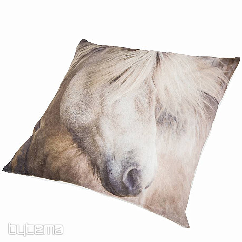 Almohada decorativa TERCIOPELO caballo