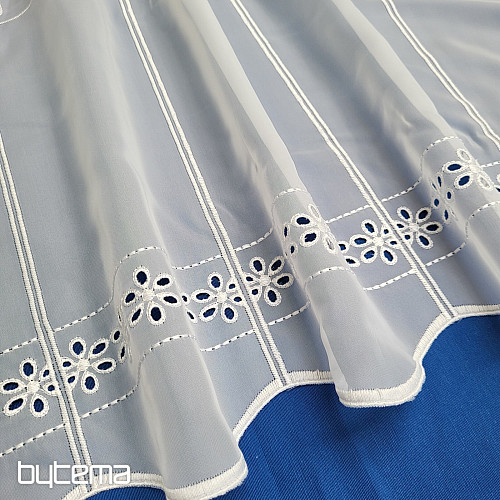 Cortina de vidrieras GERSTER 11539/0001 blanco