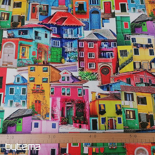 Tela decorativa CASAS digitales
