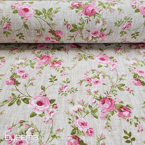Tela decorativa ROSE EVA corte