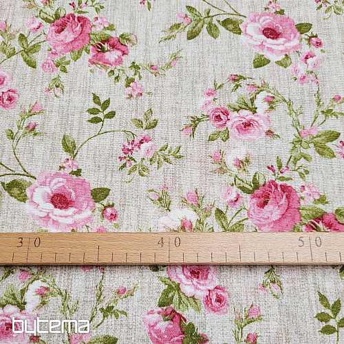 Tela decorativa ROSE EVA corte