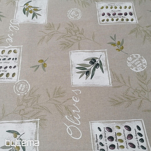 Tela decorativa OLIVA FRANCESA