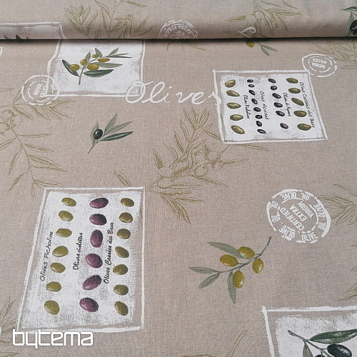 Tela decorativa OLIVA FRANCESA