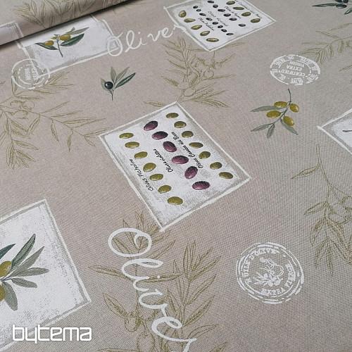 Tela decorativa OLIVA FRANCESA