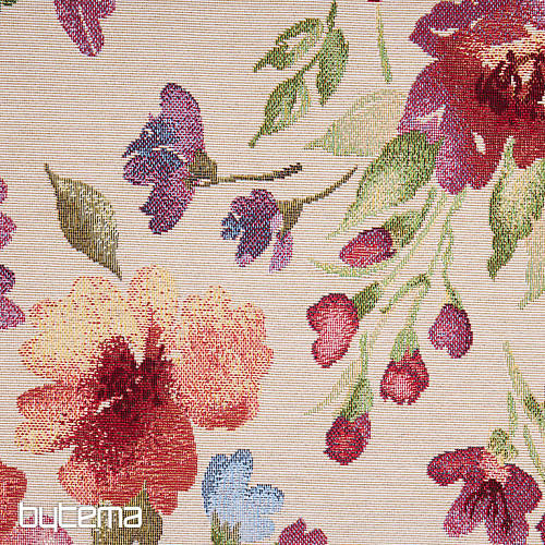 Tela de tapiz FLORES PASTEL