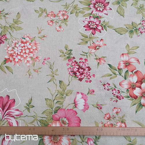 Tela decorativa FUCHSIE beige