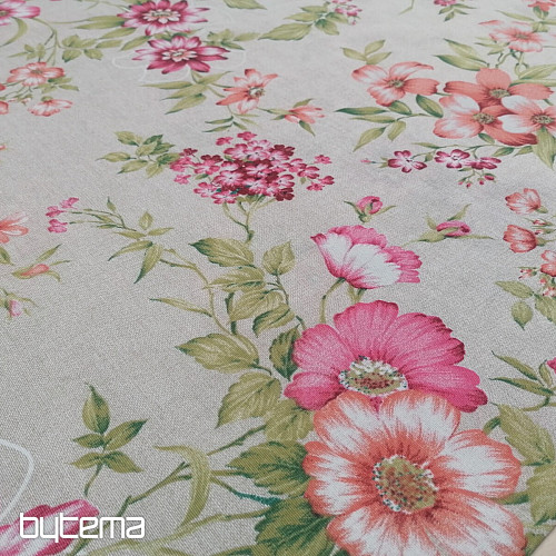 Tela decorativa FUCHSIE beige