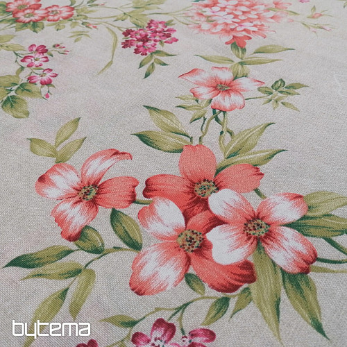 Tela decorativa FUCHSIE beige