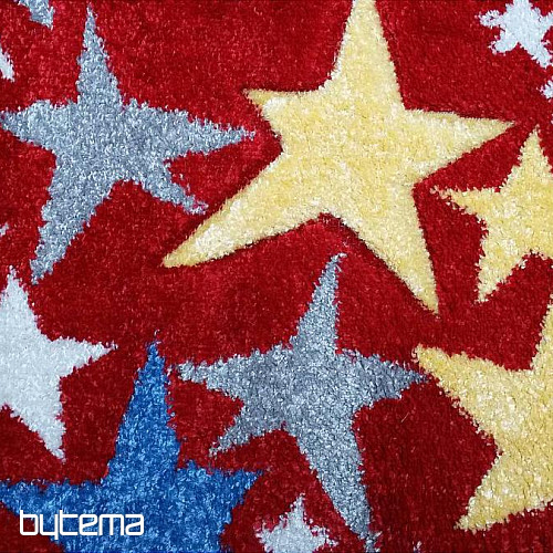 Alfombra infantil ESTRELLAS roja! ¡Últimas piezas!